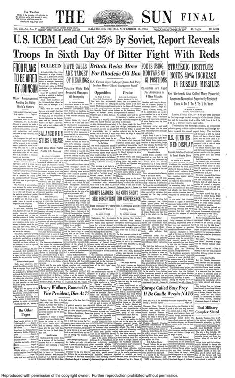 baltimore sun newspaper history
